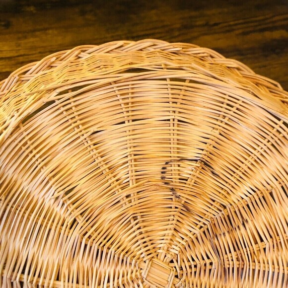 Country Primitive Beachy Boho Vintage Wall Basket Decor - Picture 10 of 11